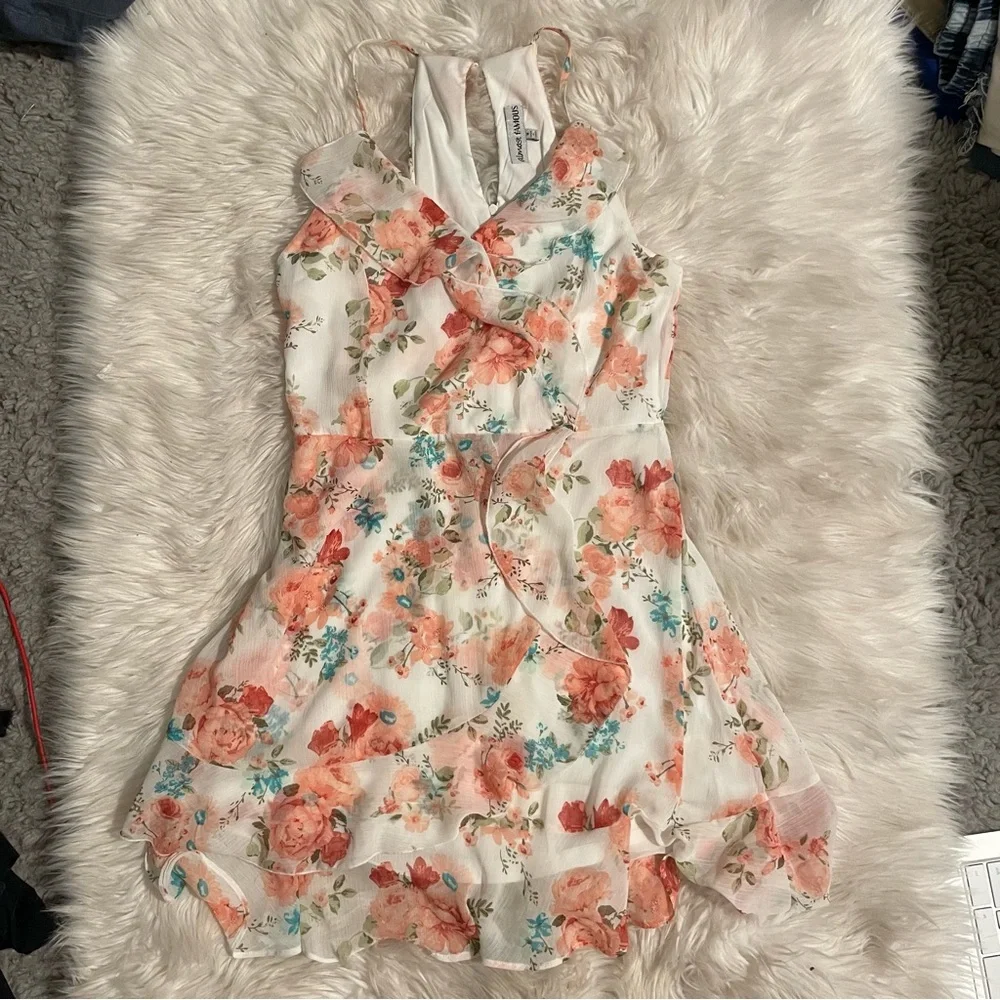 Almost Famous Floral Dress - Picture 5 of 10
